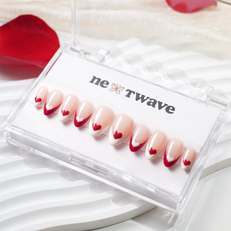 Nextwave Valentine's Day Press-On Nails - Premium Special Occasion